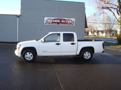 2005 Chevrolet Colorado for sale at Motion Autos in Longview WA