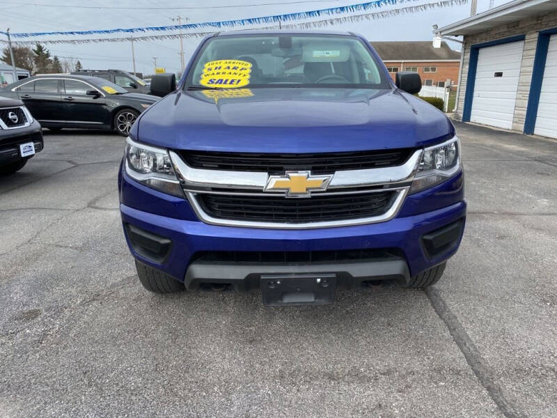 2016 Chevrolet Colorado for sale at Tonys Auto Sales Inc in Wheatfield IN