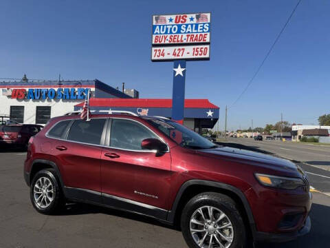 2019 Jeep Cherokee for sale at US Auto Sales in Garden City MI