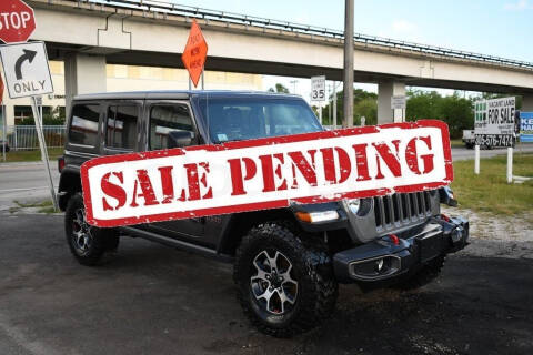 2020 Jeep Wrangler Unlimited for sale at STS Automotive - MIAMI in Miami FL