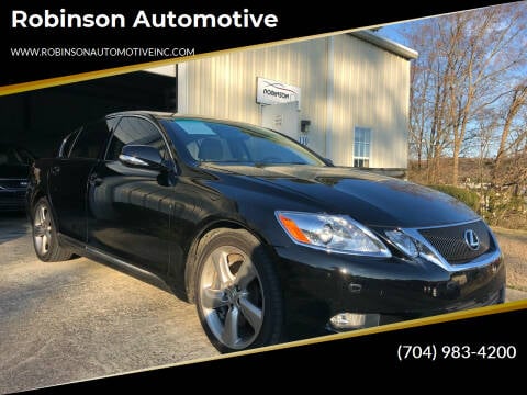 2008 Lexus GS 460 for sale at Robinson Automotive in Albemarle NC