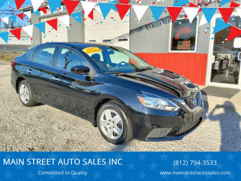 2017 Nissan Sentra for sale at MAIN STREET AUTO SALES INC in Austin IN