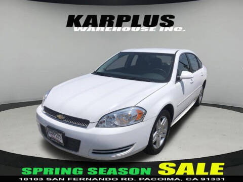 2016 Chevrolet Impala Limited for sale at Karplus Warehouse in Pacoima CA