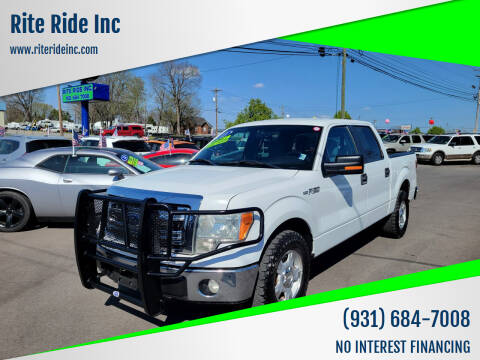 2013 Ford F-150 for sale at Rite Ride Inc 2 in Shelbyville TN