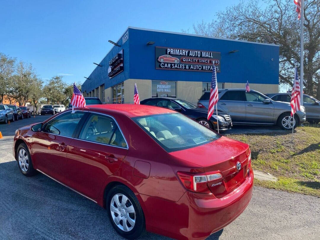 2013 Toyota Camry Hybrid for sale at Primary Auto Mall in Fort Myers, FL