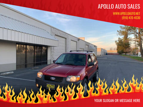 2006 Ford Escape for sale at APOLLO AUTO SALES in Sacramento CA