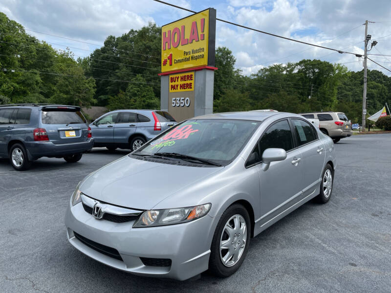 2011 Honda Civic for sale at No Full Coverage Auto Sales in Austell GA