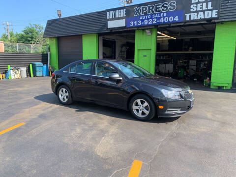 2014 Chevrolet Cruze for sale at Xpress Auto Sales in Roseville MI