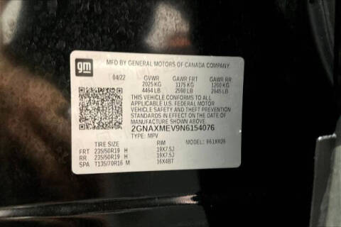 2022 Chevrolet Equinox RS