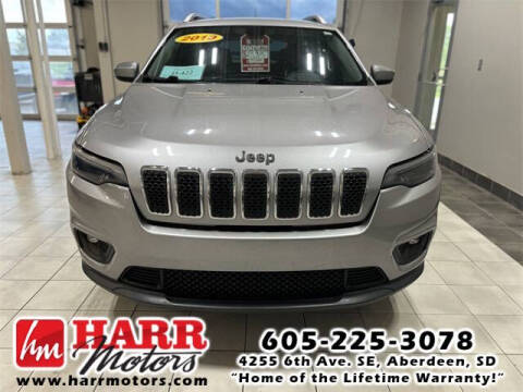 2019 Jeep Cherokee for sale at Harr Motors Bargain Center in Aberdeen SD