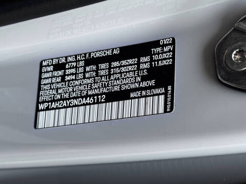 2022 Porsche Cayenne Turbo S E-Hybrid