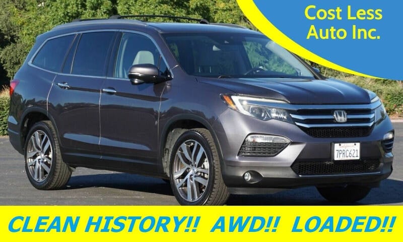 2016 Honda Pilot for sale at Cost Less Auto Inc. in Rocklin CA