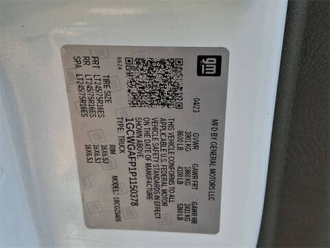 2023 Chevrolet Express 2500