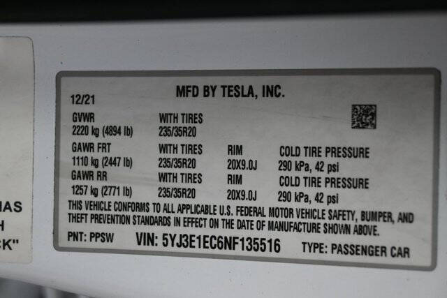 2022 Tesla Model 3 Performance