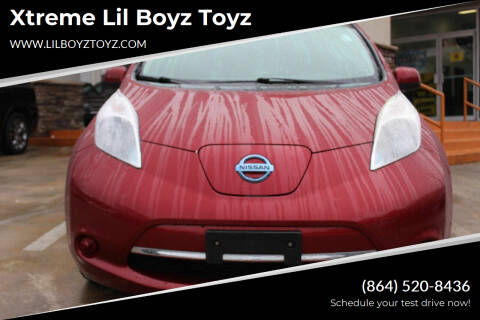 2015 Nissan LEAF for sale at Xtreme Lil Boyz Toyz in Greenville SC