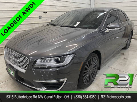 2018 Lincoln MKZ for sale at Route 21 Auto Sales in Canal Fulton OH