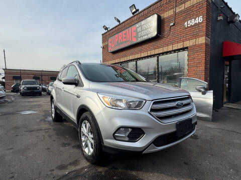 2018 Ford Escape for sale at Supreme Motor Groups in Detroit MI