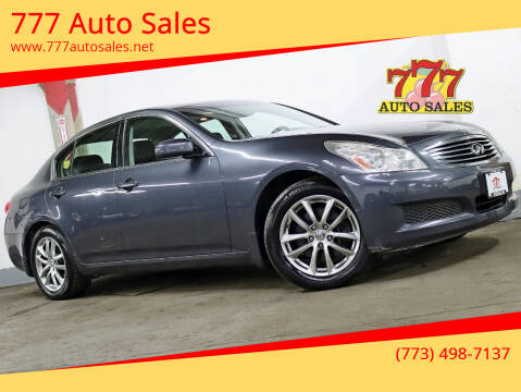 2008 Infiniti G35 for sale at 777 Auto Sales in Bedford Park IL