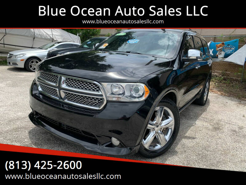 2011 Dodge Durango for sale at Blue Ocean Auto Sales LLC in Tampa FL