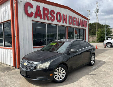 2011 Chevrolet Cruze for sale at Cars On Demand 2 in Pasadena TX