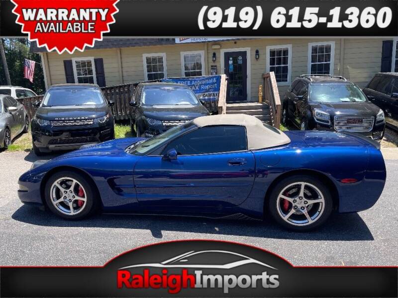 2004 Chevrolet Corvette for sale at Raleigh Imports in Raleigh NC