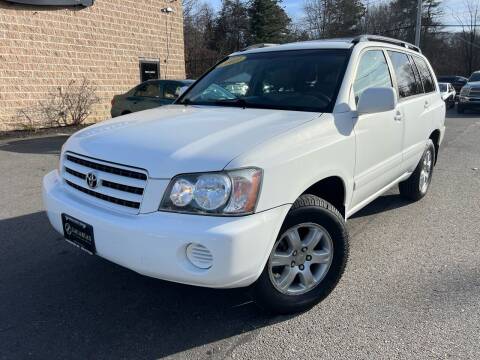 2003 Toyota Highlander for sale at Zacarias Auto Sales Inc in Leominster MA