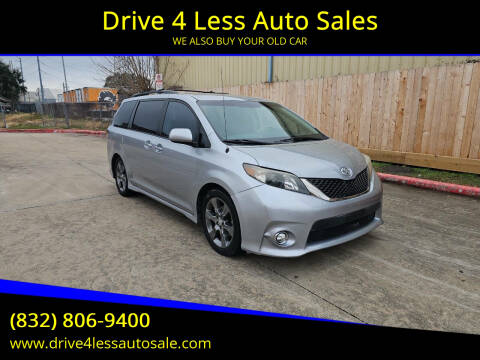 2011 Toyota Sienna for sale at Drive 4 Less Auto Sales in Houston TX