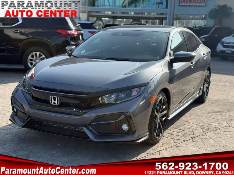 2021 Honda Civic for sale at PARAMOUNT AUTO CENTER in Downey CA