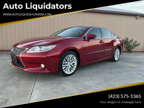 2013 Lexus ES 350 for sale at Auto Liquidators in Bluff City TN