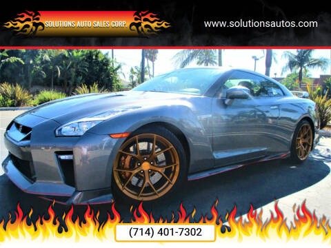 2017 Nissan GT-R for sale at Solutions Auto Sales Corp. in Orange CA