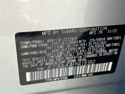 2023 Subaru Forester Sport