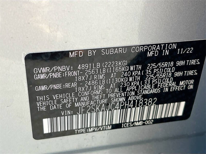 2023 Subaru Forester Sport