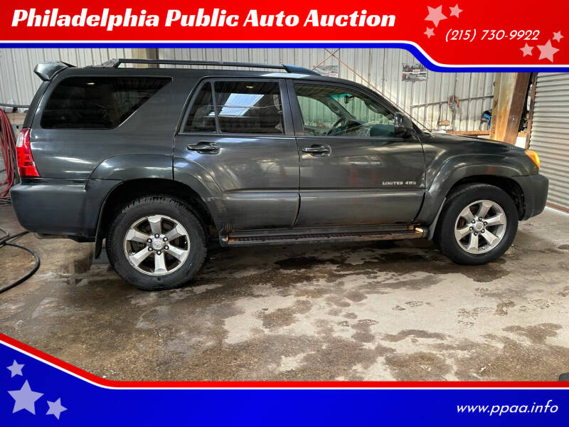 2007 Toyota 4Runner for sale at Philadelphia Public Auto Auction in Philadelphia PA