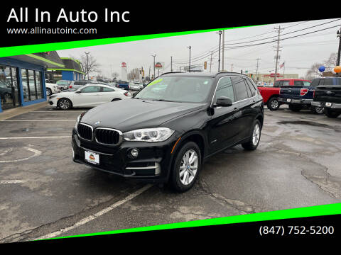 2015 BMW X5 for sale at All In Auto Inc in Palatine IL
