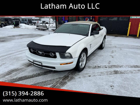 2007 Ford Mustang for sale at Latham Auto LLC in Ogdensburg NY