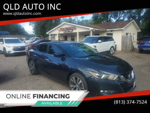2017 Nissan Maxima for sale at QLD AUTO INC in Tampa FL
