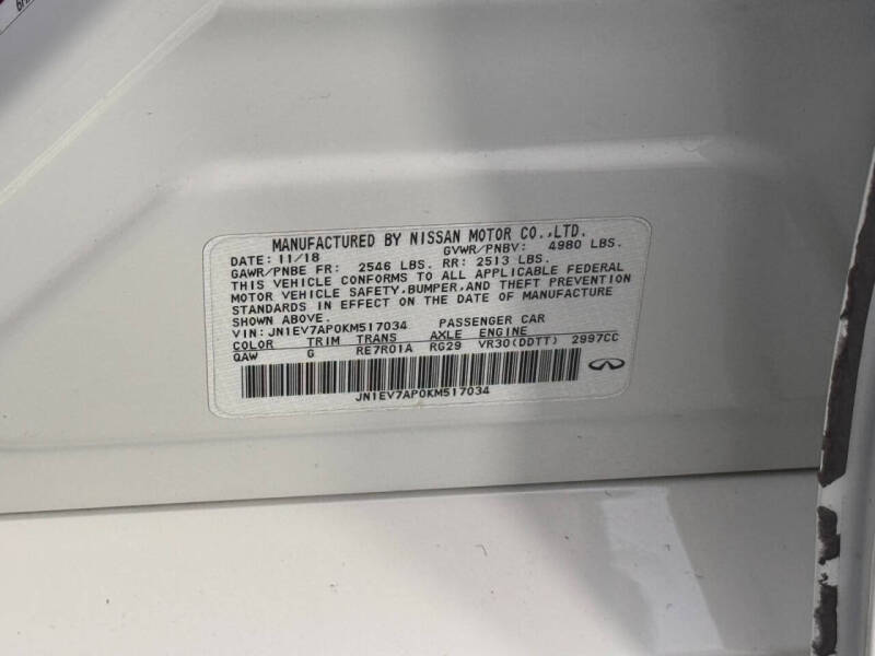 2019 Infiniti Q50 3.0T Luxe