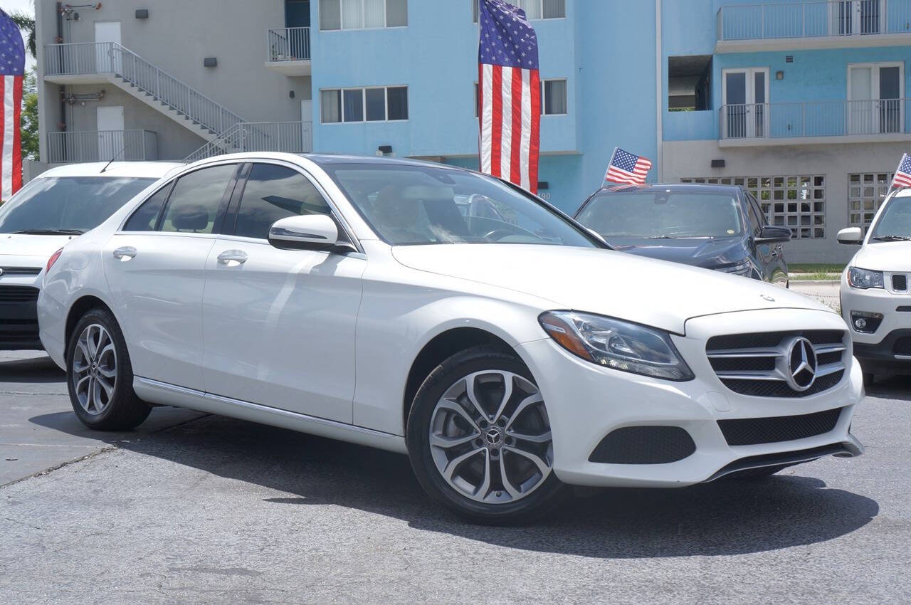 2017 Mercedes-Benz C-Class for sale at SouthMotor Miami in Hialeah, FL