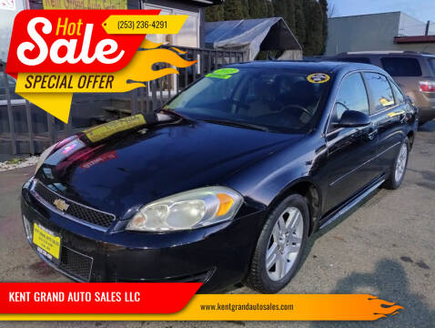 2013 Chevrolet Impala for sale at KENT GRAND AUTO SALES LLC in Kent WA