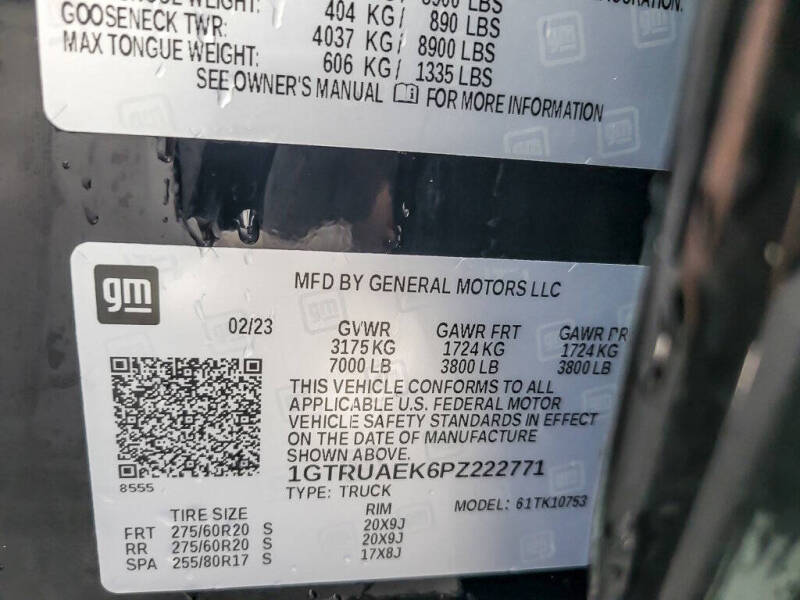 2023 GMC Sierra 1500 Pro