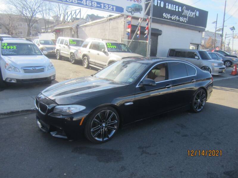 2013 BMW 5 Series for sale at Cali Auto Sales Inc. in Elizabeth NJ