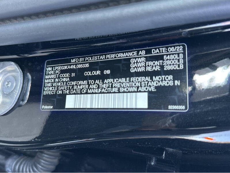 2022 Polestar 2 Long Range Single Motor