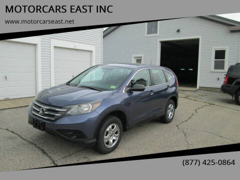 2013 Honda CR-V for sale at MOTORCARS EAST INC in Derry NH