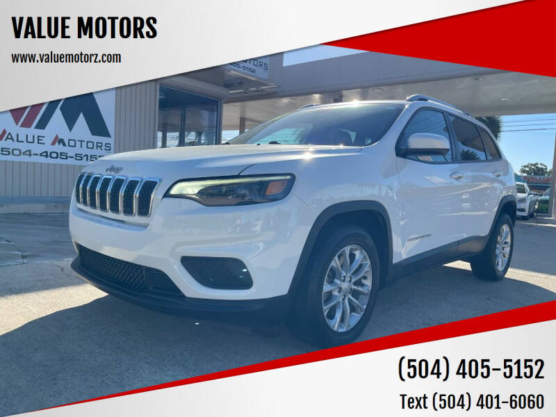 2020 Jeep Cherokee for sale at VALUE MOTORS in Marrero LA