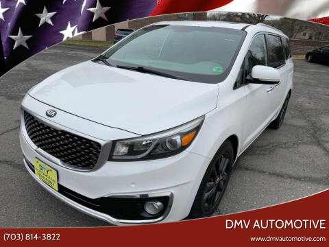 2015 Kia Sedona for sale at dmv automotive in Falls Church VA
