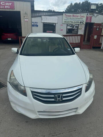 2012 Honda Accord for sale at TEXAS MOTOR CARS in Houston TX