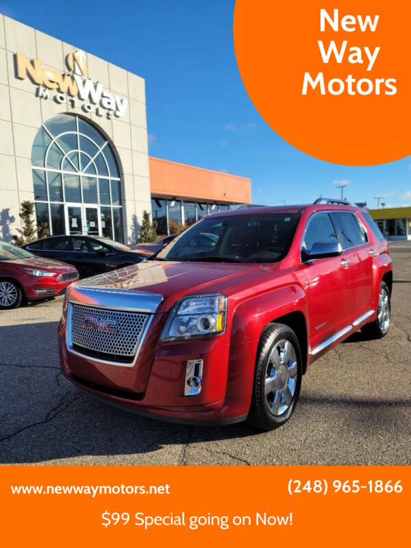 2015 GMC Terrain for sale at New Way Motors in Ferndale MI