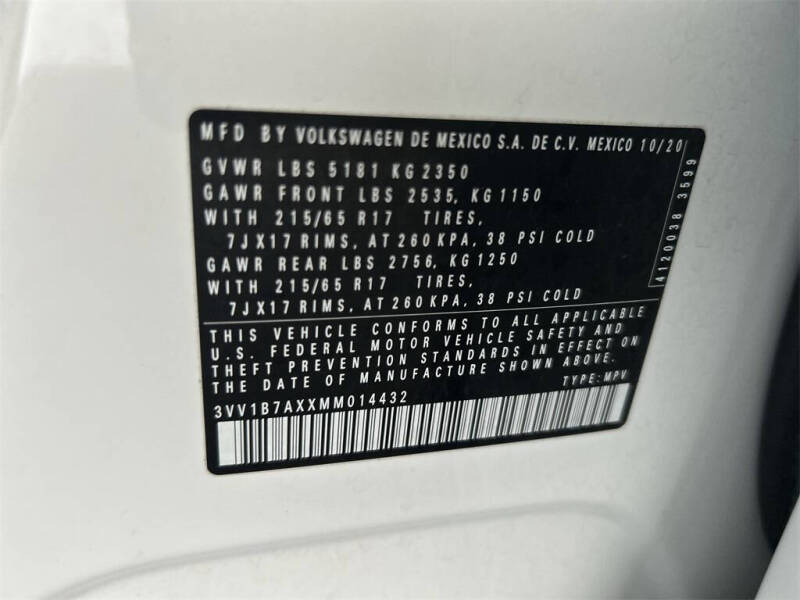 2021 Volkswagen Tiguan S