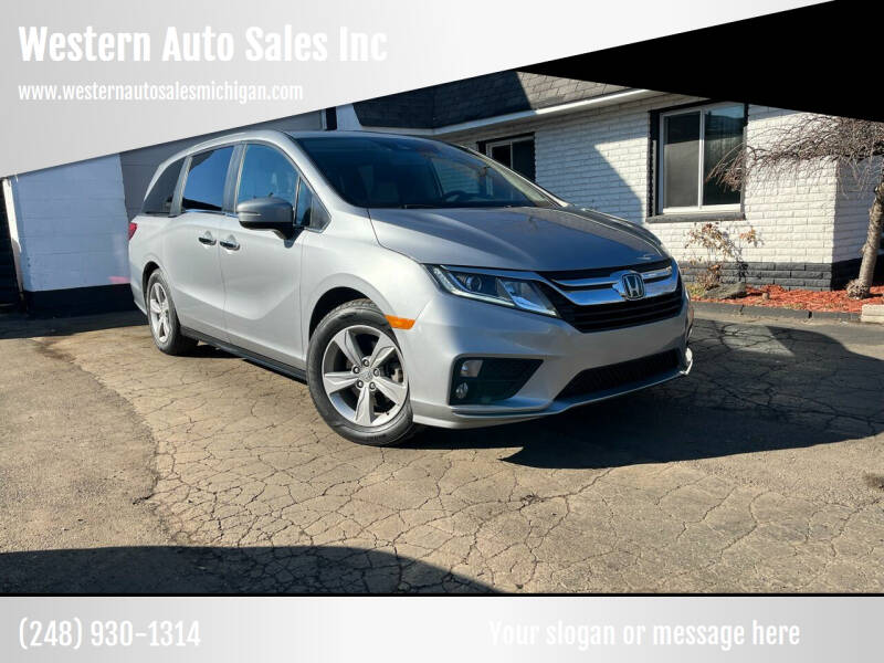 2020 Honda Odyssey for sale at Western Auto Sales Inc in Farmington Hills MI