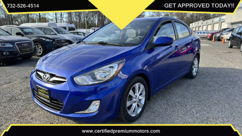 2012 Hyundai Accent for sale at Certified Premium Motors in Lakewood NJ